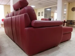 Divano con penisola Cherry Artigianale OFFERTA OUTLET