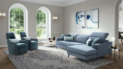 Divano con penisola Christopher Mottes selection con forte sconto