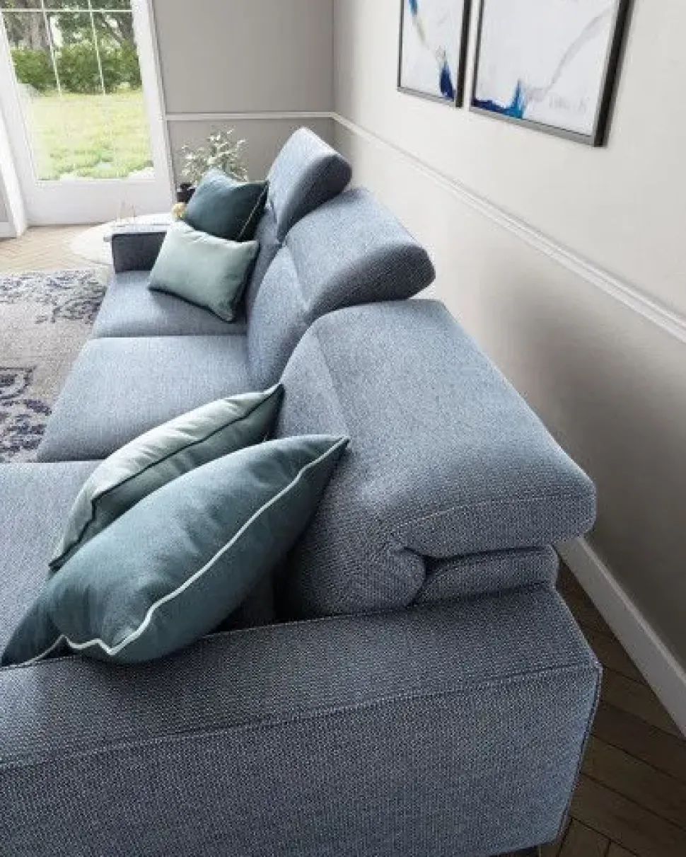 Divano con penisola Christopher Le comfort PREZZI OUTLET