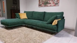 Divano con penisola Deas Lord byron PREZZI OUTLET sconto 50%