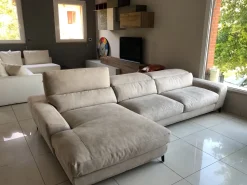 Divano con penisola Denver Crippa divani&letti OFFERTA OUTLET