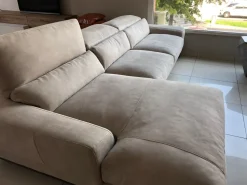 Divano con penisola Denver Crippa divani&letti OFFERTA OUTLET