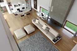 Divano con penisola Ditre italia Artis PREZZI OUTLET sconto 30%