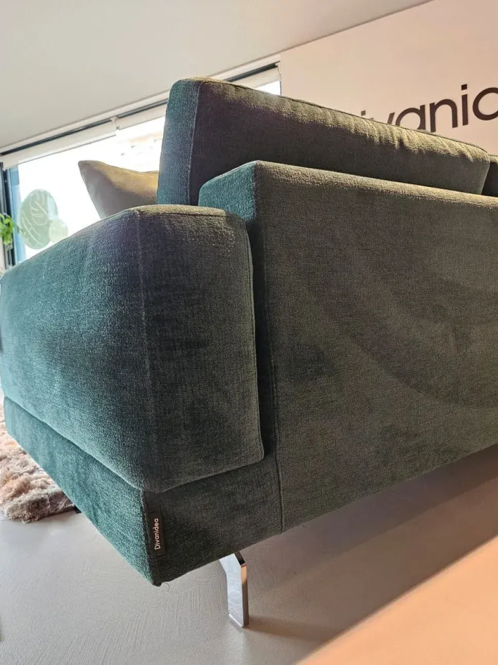 Divano con penisola Divanidea Flos PREZZI OUTLET sconto 26%