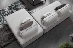 Divano con penisola Divano modulare piuma alta qualita italy Md work OFFERTA OUTLET