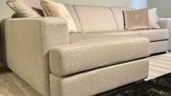 Divano Con penisola Dylan Doimo salotti in Offerta Outlet a 2330 Euro