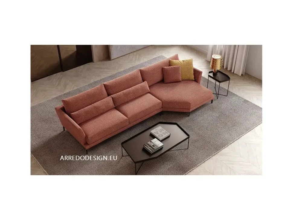 Divano con penisola Elton Doimo salotti in OFFERTA - 35%