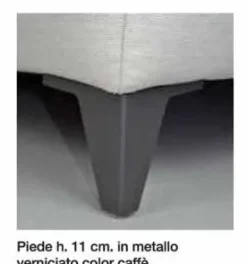 Divano con penisola Ettore Salvetti a prezzo ribassato