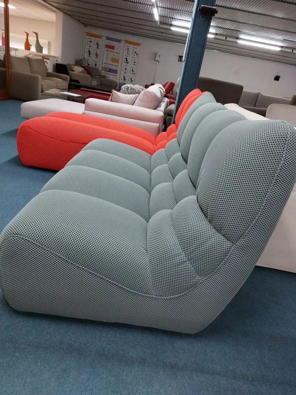 Divano con penisola Formosa Franco ferri a PREZZO OUTLET scontato del 43%