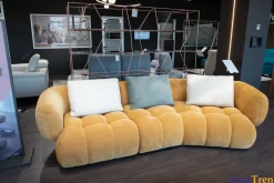 Divano con penisola Franco ferri Abbracci PREZZI OUTLET sconto 38%