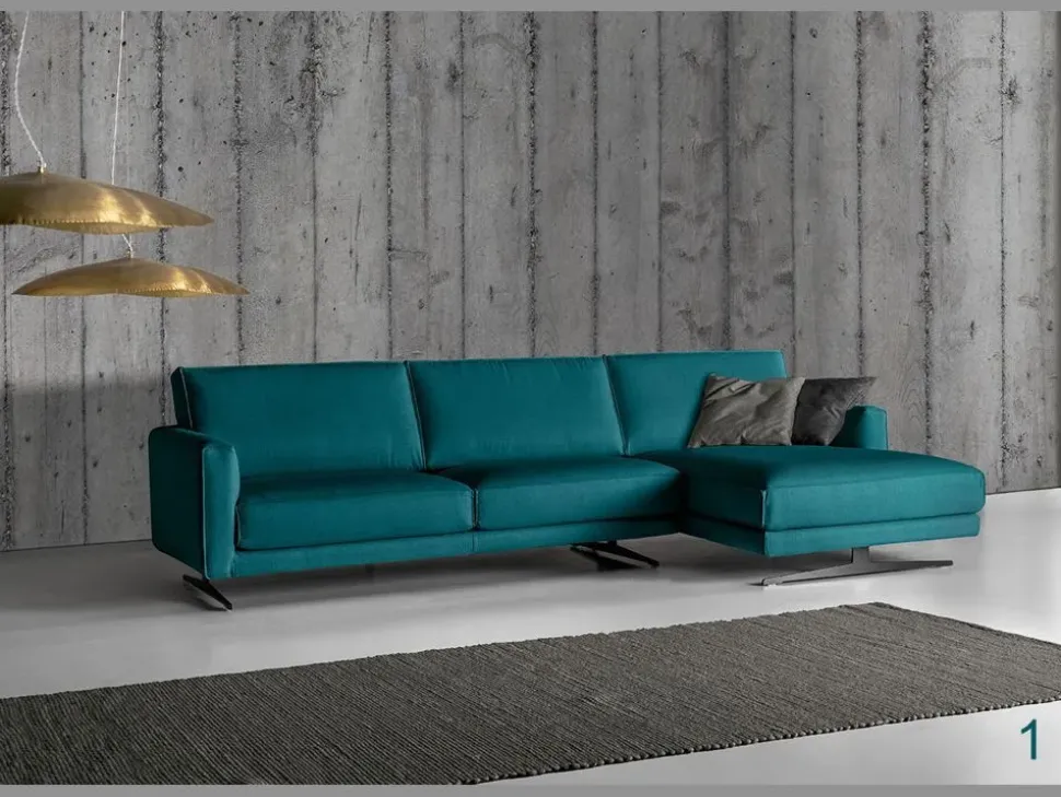 Divano con penisola Gass Excò in Offerta Outlet