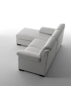 Divano con penisola Ginevra Salvetti in Tessuto a 1230€