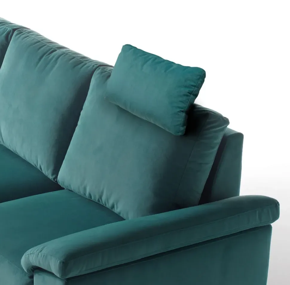 Divano con penisola Ginger Salvetti in Offerta Outlet