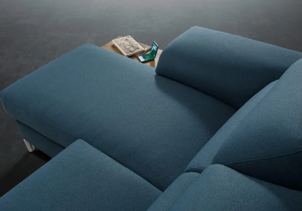 Divano con penisola Giulia Bi.el salotti a prezzi outlet