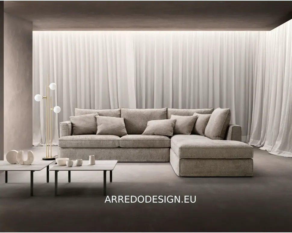 Divano Con penisola Glammy Samoa a 1960 Euro