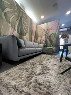 Divano con penisola Gregory Doimo salotti a PREZZO OUTLET scontato del 50%