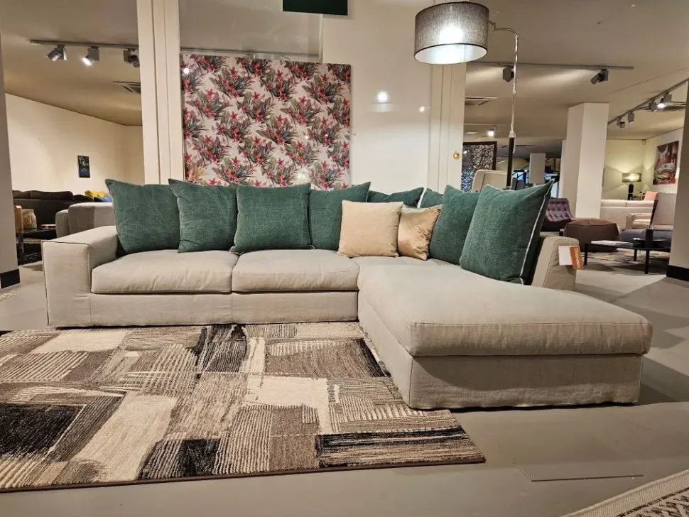 Divano con penisola Heritage Divanidea: con uno SCONTO ESCLUSIVO del 42%