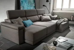 Divano con penisola in stile Design Con seduta estraibile a prezzi convenienti