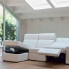 Divano con penisola in stile Design Con movimento relax a prezzi convenienti