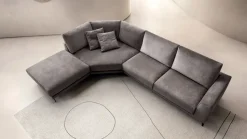 Divano Con penisola in Tessuto sfoderabile  Norman di Doimo salotti