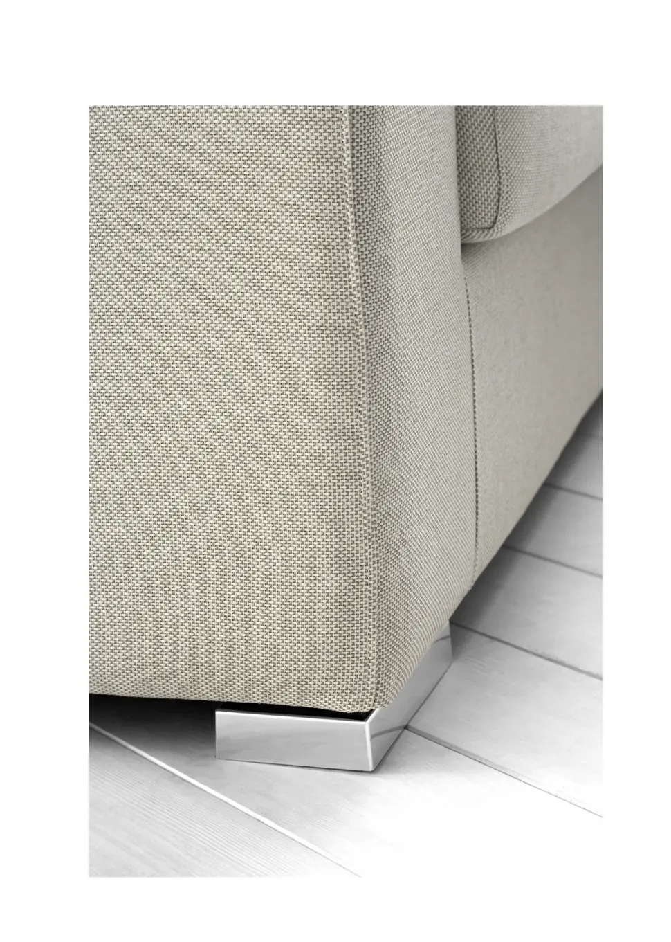 Divano con penisola in Tessuto Gienne a prezzo scontato