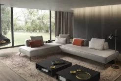 Divano con penisola in Tessuto Jest fancy Samoa