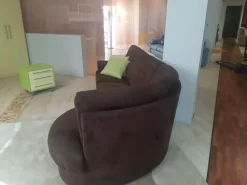 Divano con penisola in Tessuto Girondo Rigo salotti