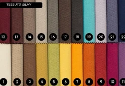 Divano con penisola in Tessuto Samoa a prezzo ribassato