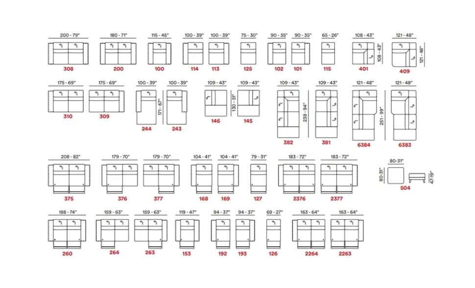 Divano con penisola Jacobs Max divani a prezzo ribassato