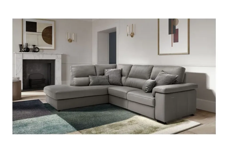 Divano Con penisola Jaro di Le comfort a prezzo ribassato