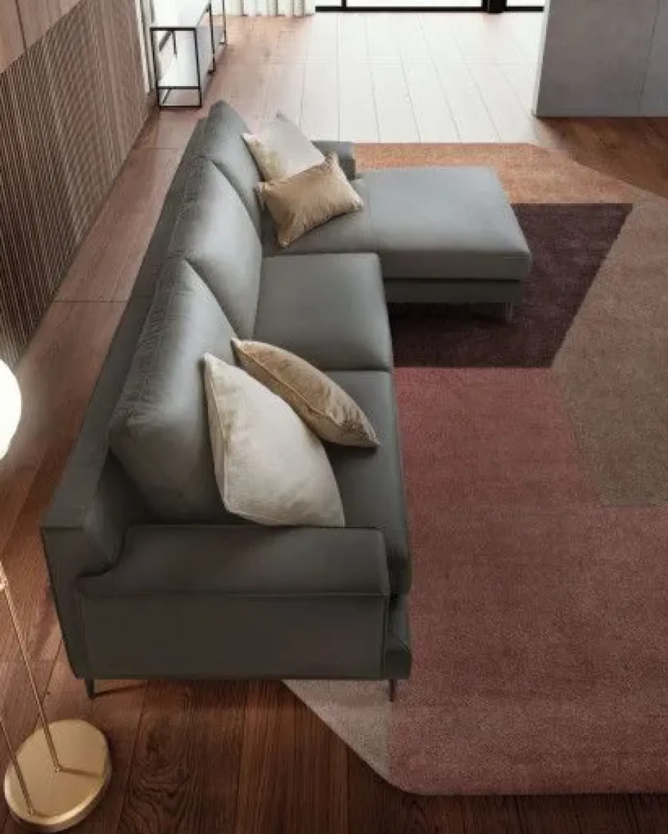 Divano con penisola Kennedy Le comfort PREZZI OUTLET