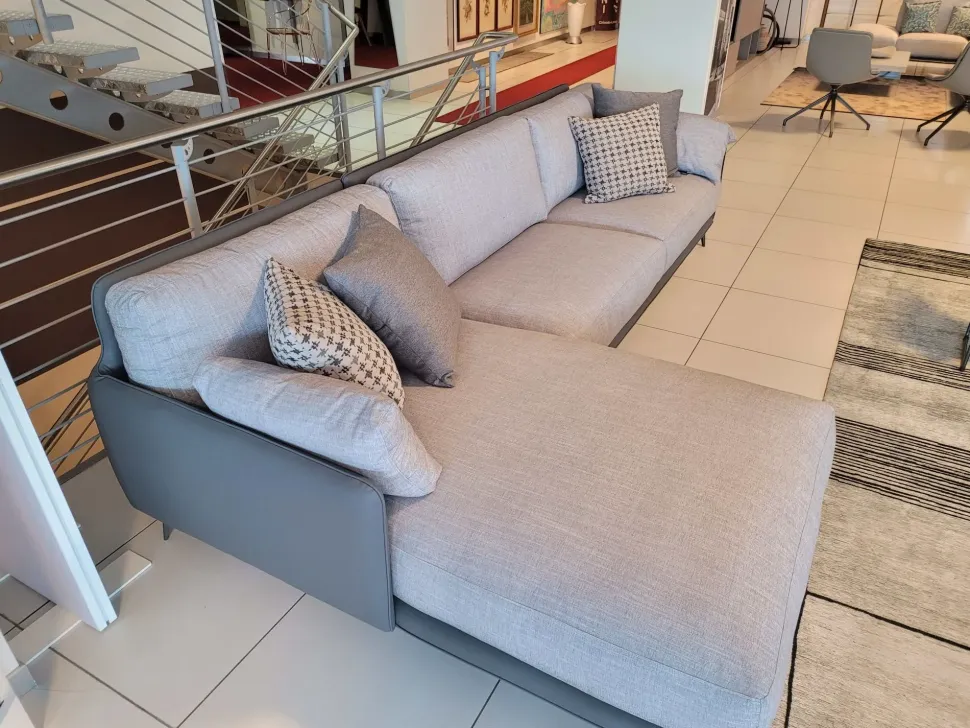 Divano con penisola Krisby Ditre italia in OFFERTA - 35%