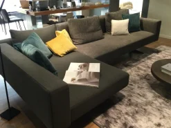 Divano con penisola Lago Air steel PREZZI OUTLET sconto 53%