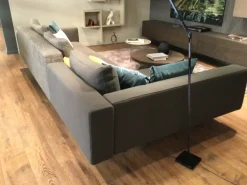 Divano con penisola Lago Air steel PREZZI OUTLET sconto 53%