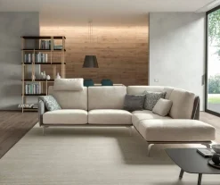 Divano con penisola Living minimal Samoa ad un prezzo vantaggioso