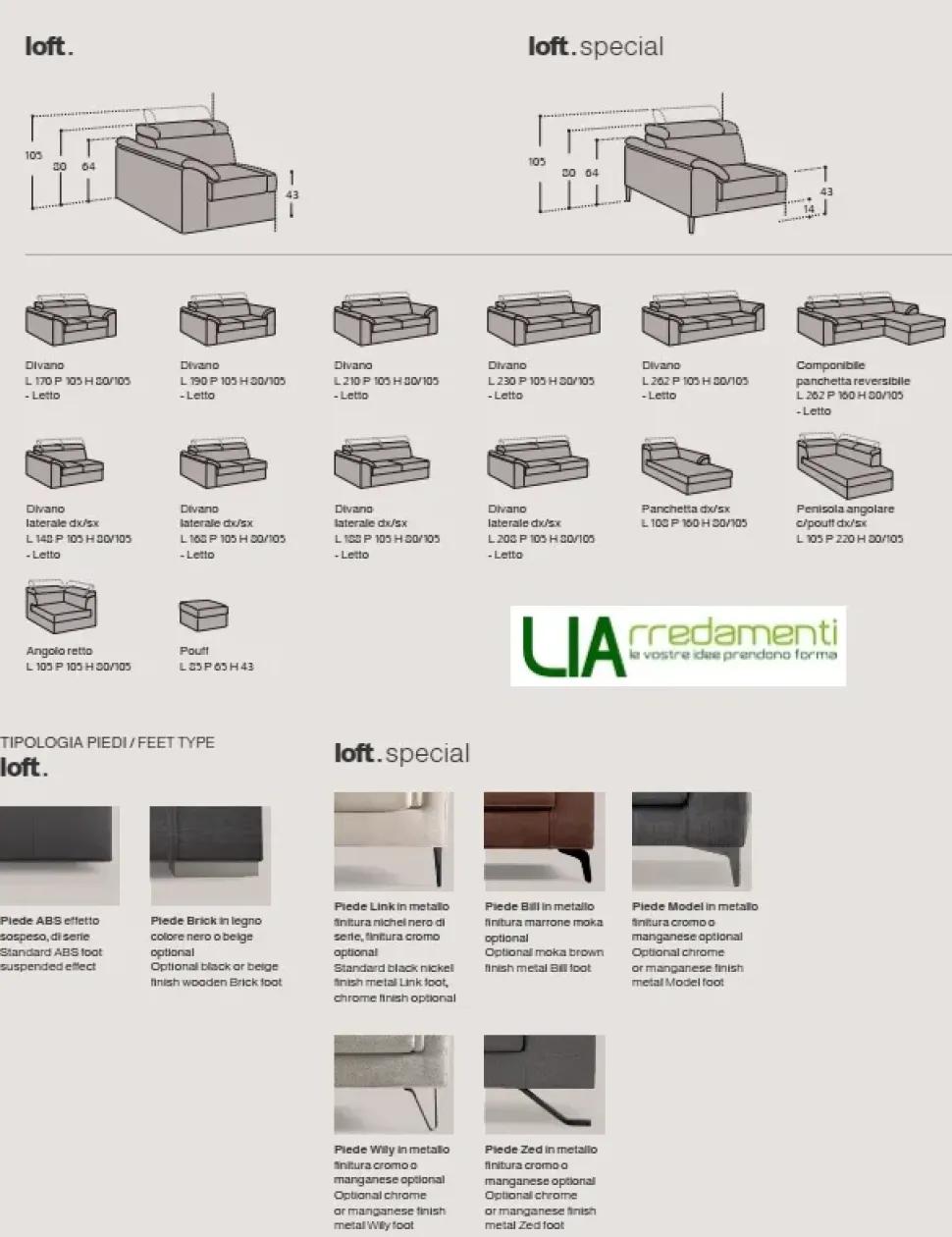 Divano Con penisola Loft special di Samoa a prezzo ribassato