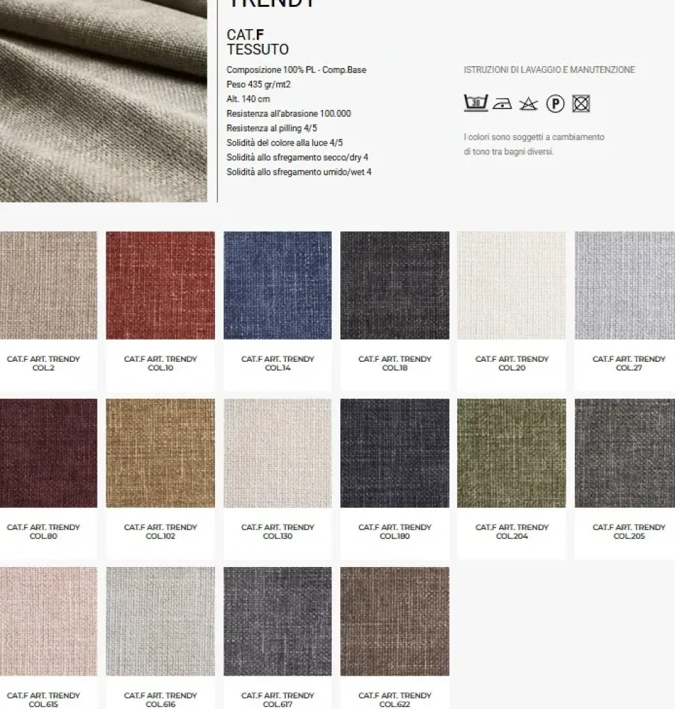 Divano Con penisola Madrid Rosini in Offerta Outlet a 3499 Euro