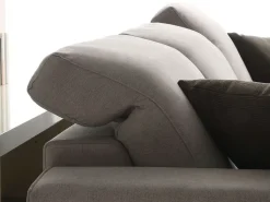 Divano con penisola Magnum Crippa divani&letti PREZZI OUTLET