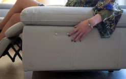 Divano con penisola Megan Nicoletti home a PREZZO OUTLET