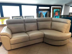 Divano con penisola Mod. infinity franco salotti &tradition in OFFERTA - 50%