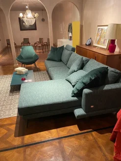 Divano Con penisola Mod philip 72 Doimo salotti in Offerta Outlet a 3525 Euro