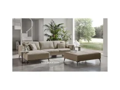 Divano Con penisola modello Liverpool di Rosini con forte sconto