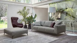 Divano Con penisola modello Liverpool di Rosini con forte sconto