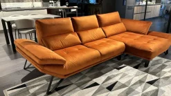 Divano con penisola modello Fly di Calia a prezzi convenienti