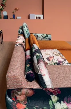 Divano con penisola Murakami Felis PREZZI OUTLET