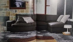 Divano con penisola Ocean Fabbri salotti ad un prezzo conveniente