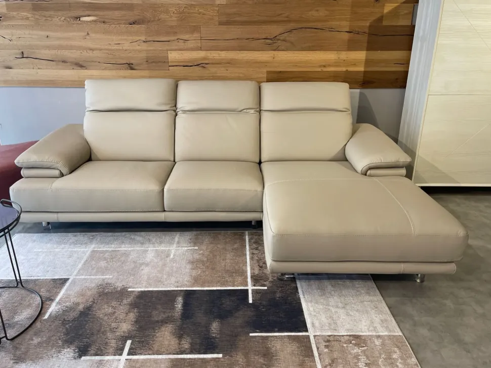 Divano con penisola Orlando Calia in Offerta Outlet