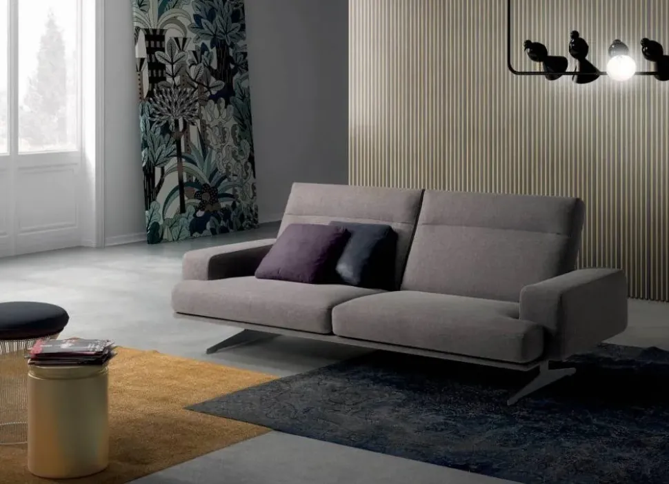 Divano con penisola Polo line s. Md work a prezzi outlet