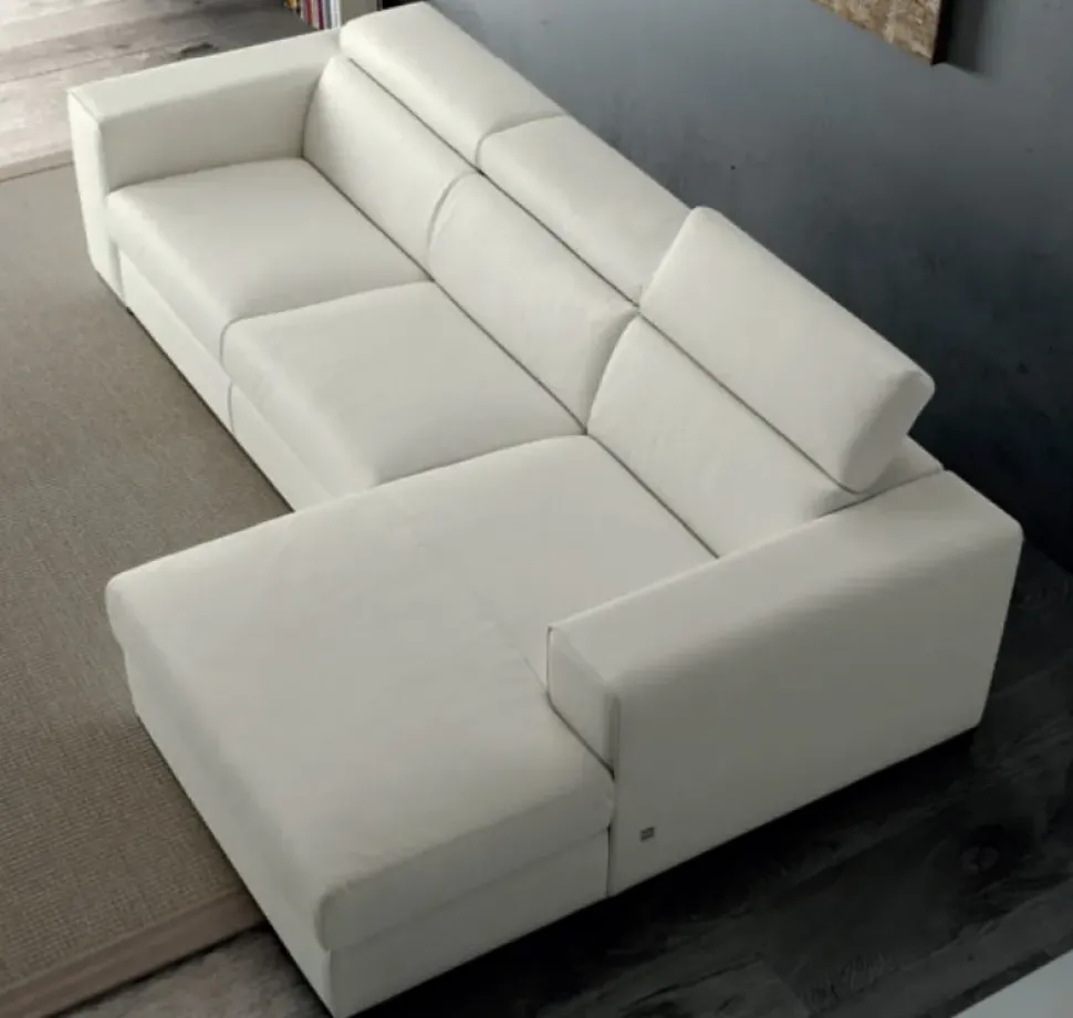 Divano con penisola Ray Doimo Salotti scontato del 40%