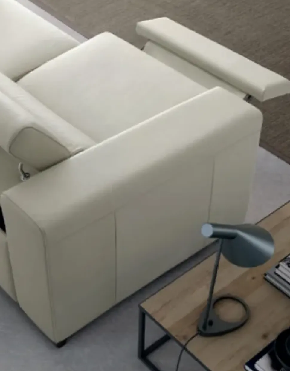 Divano con penisola Ray Doimo Salotti scontato del 40%